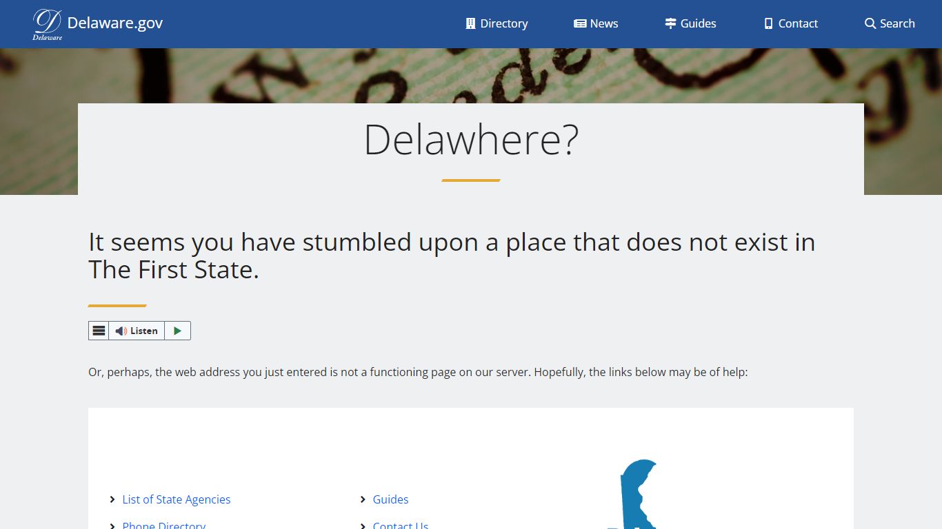 Delaware VINE Service